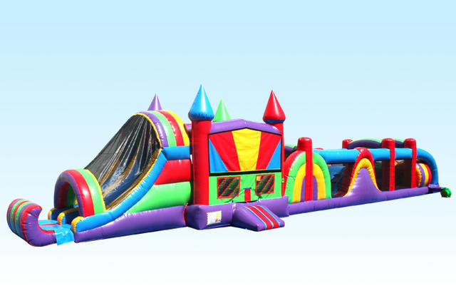 Jumbo Rainbow Obstacle Course Jumbo Rainbow Obstacle Course